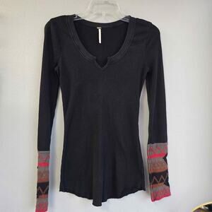 Free People We The Free Art School Thermal Top